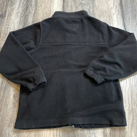 Browning Kids Black Fleece Zip Uo Jacket, size medium - Picture 4 of 4